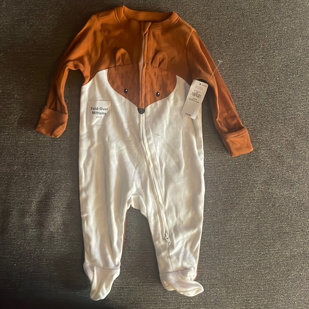 Infant one piece footed pajama Brand New Never Worn